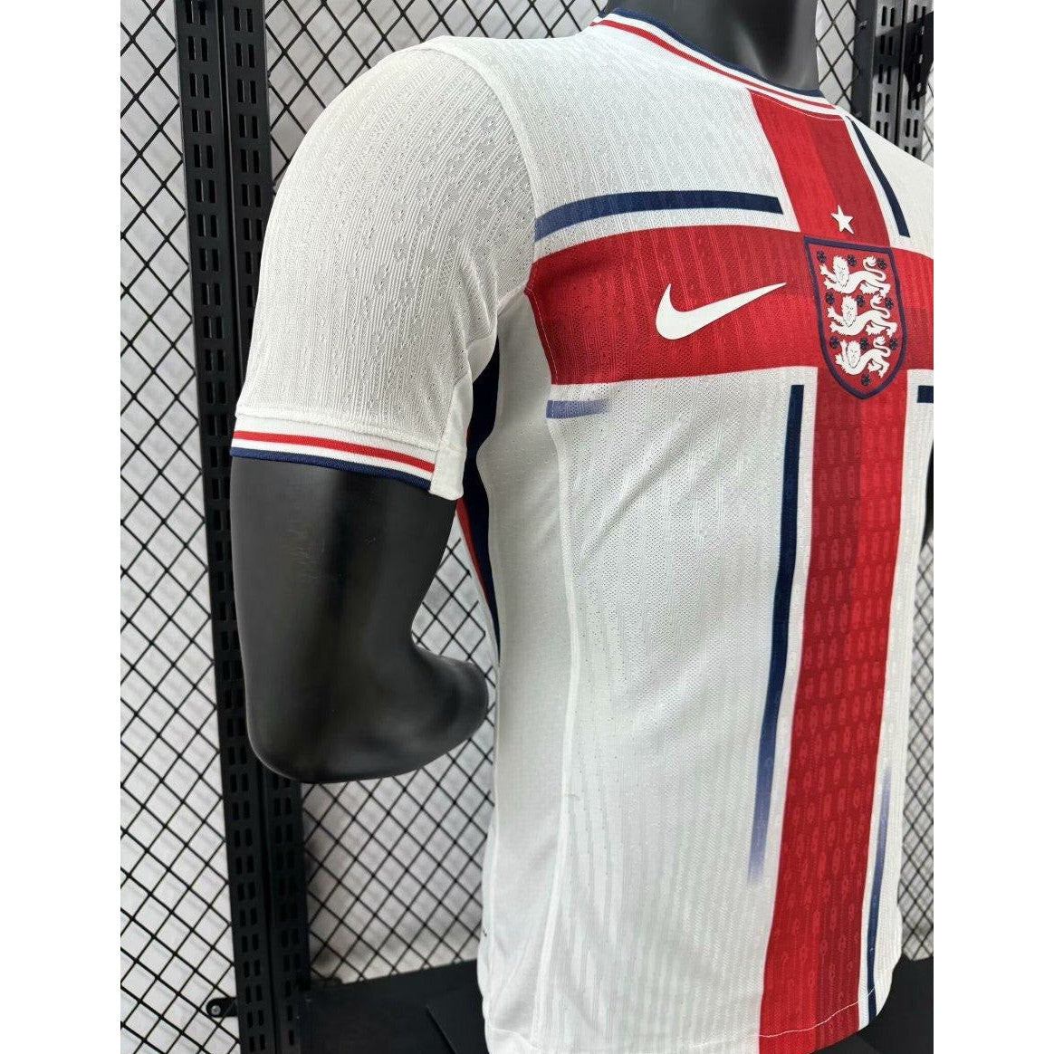 Spieler Version 2024 England Flagge Konzept Jersey