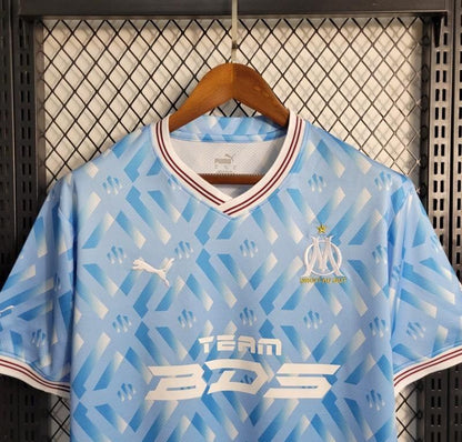 23-24 Olympique Marseille Blue Training Special Edition Jersey