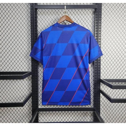 Camiseta 2024 Croatia Away Blue