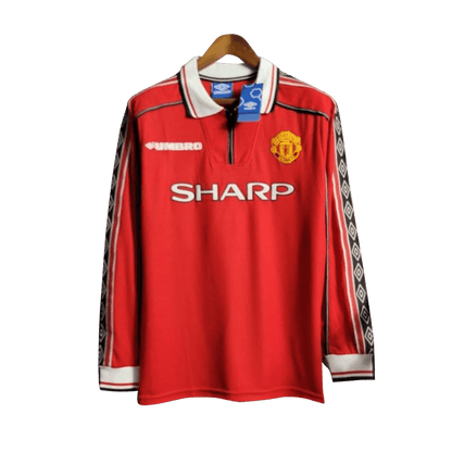 Manchester United Principal 98/99 - Manga Comprida