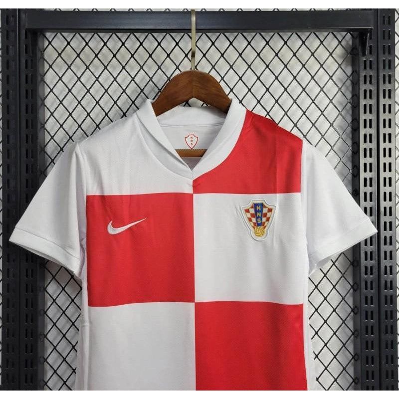 2024 KINDEREN Kit Kroatië Home Jersey