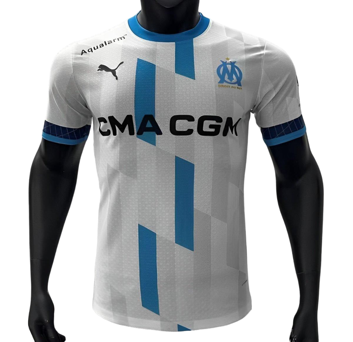 Player Version 24/25 Olympique Marseille X Team BDS Puma Esports White Jersey