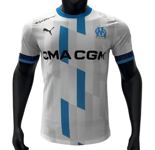 Player Version 24/25 Olympic Marseille X Team BDS Puma Esports White Jersey