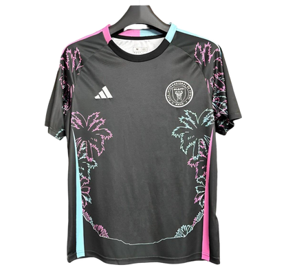 Maillot 24/25 Inter Miami Black Coconut Tree Pattern Special