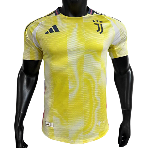 Versione giocatore 24/25 Juventus Away Giallo Jerseyn