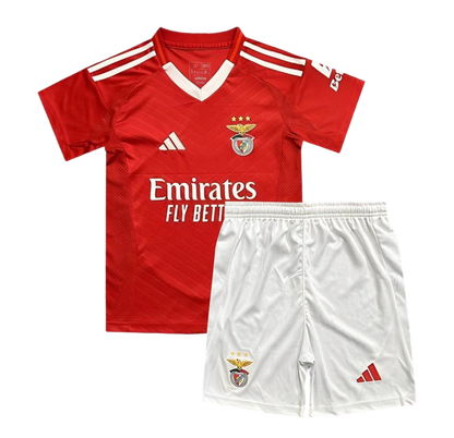 24/25 Kit Bambini Maglia Benfica Home