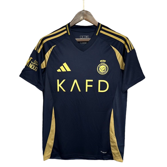 24/25 Al-Nassr Maillot Extérieur Noir