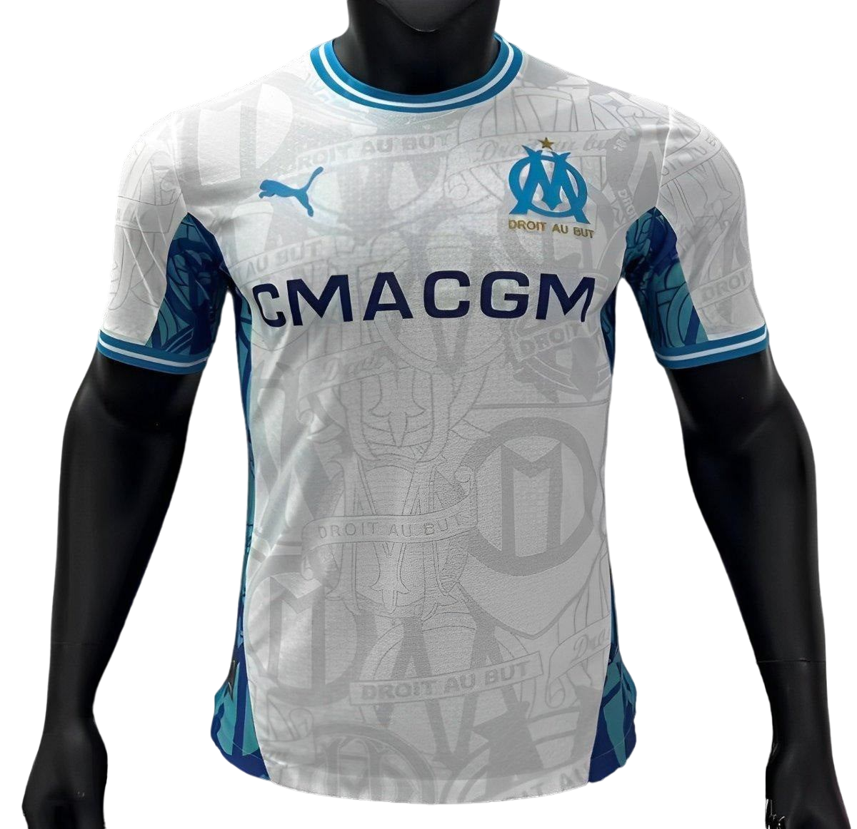 Player Version 24/25 Olympic Marseille Home Jersey