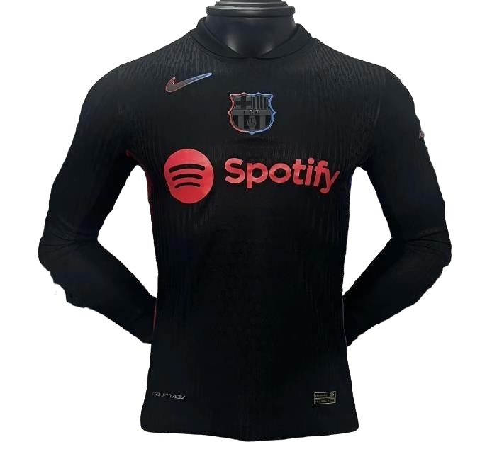 Player Version 24/25 Barcelona Away Long Sleeve Jersey