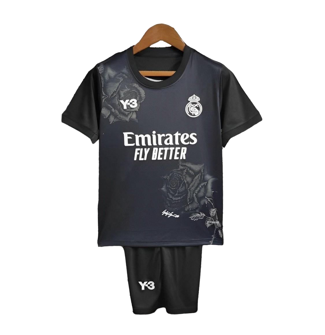 23/24 kids kit real madrid x yamamoto fekete mez