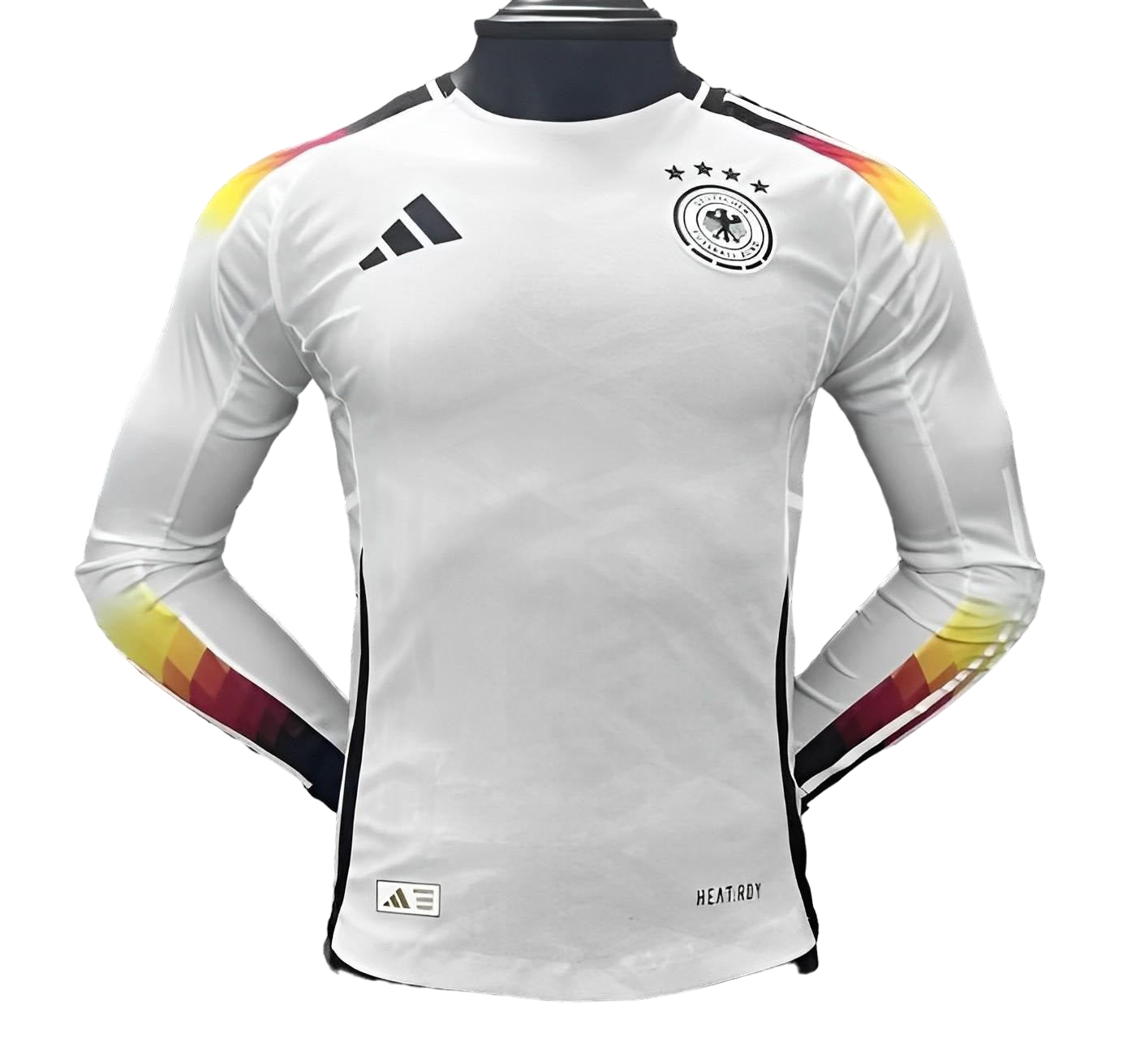 Player Version 2024 Germany Home Long Sleeve Jersey