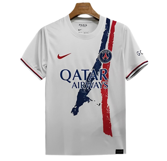 24/25 PSG Away White Jersey