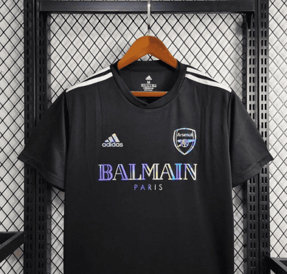 Maillot Entraînement Noir 24/25 Arsenal x Balmain