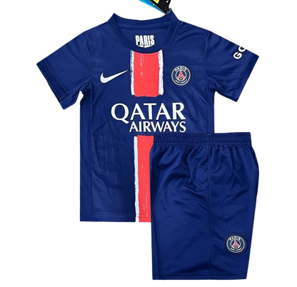 24/25 Kids Kit PSG Home Jersey.