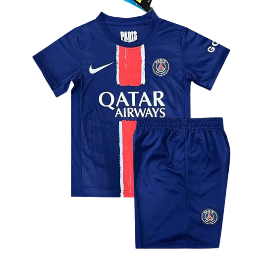 24/25 Kids Kit PSG Home Jersey