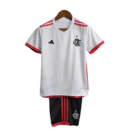 24/25 kids kit flamengo távol mez