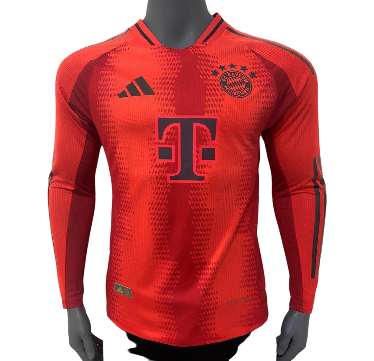 Player Version 24/25 Bayern Munich Home Long Sleeve Jerseys