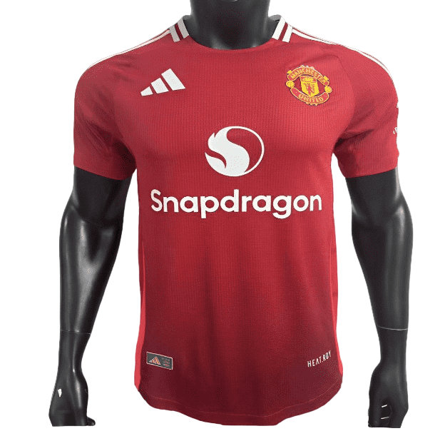 Versione giocatore 24/25 Manchester United Home Jersey