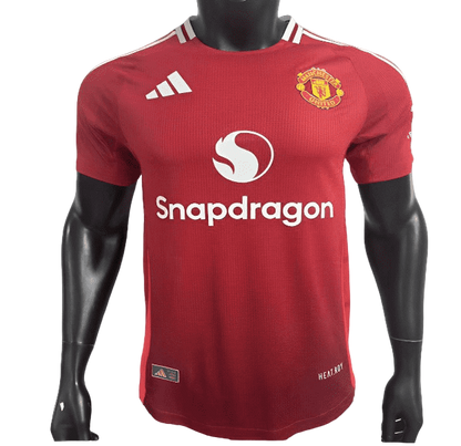 Versione giocatore 24/25 Manchester United Home Jersey