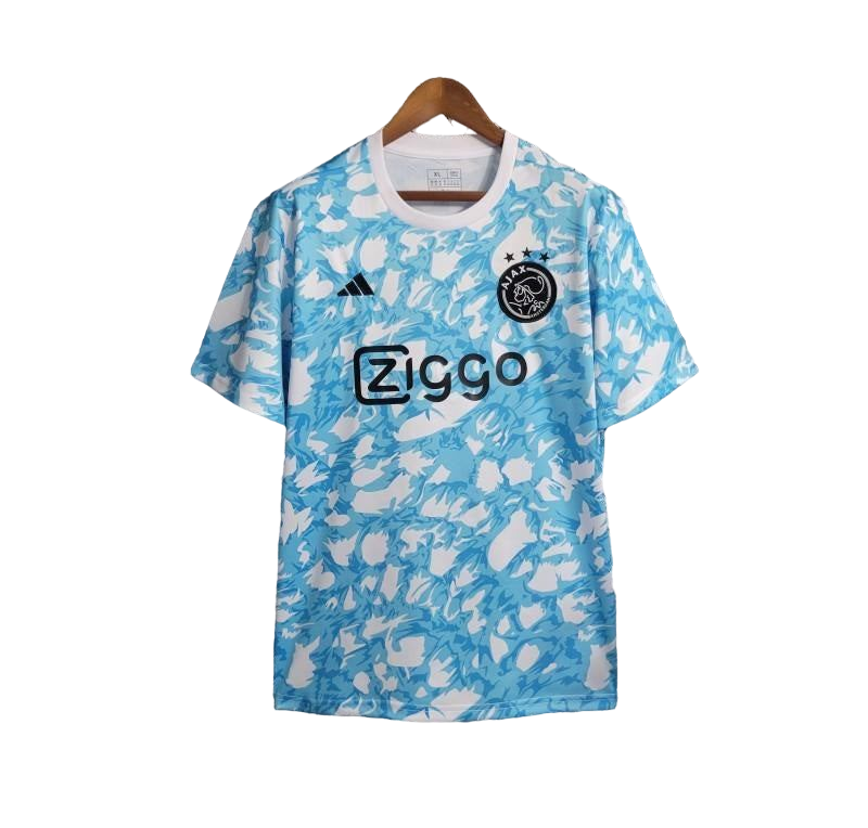 23-24 Ajax Training Blue Jersey