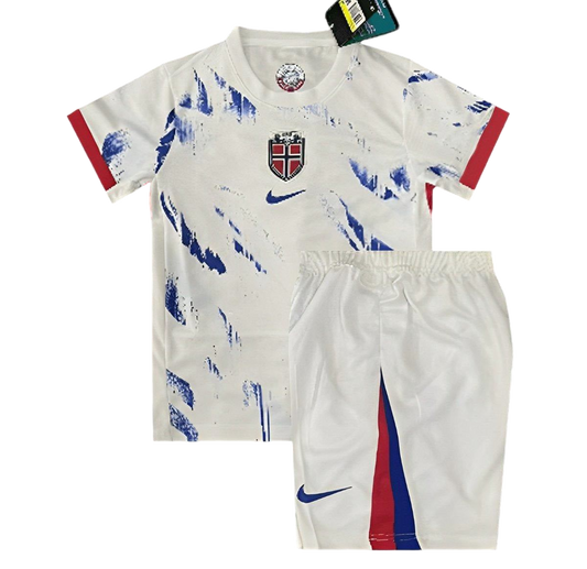 Camiseta 2024 Kids Kit Norway Away