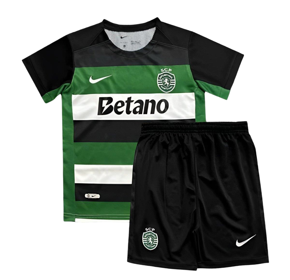 24/25 Niños Kit Sporting Lisbon Home Jersey