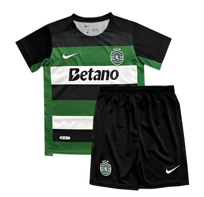 24/25 Niños Kit Sporting Lisbon Home Jersey