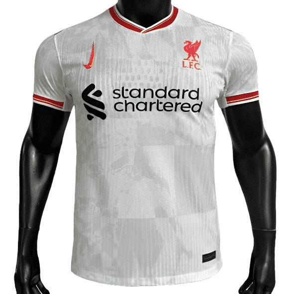 Speler Versie 24/25 Liverpool Derde Witte Jersey