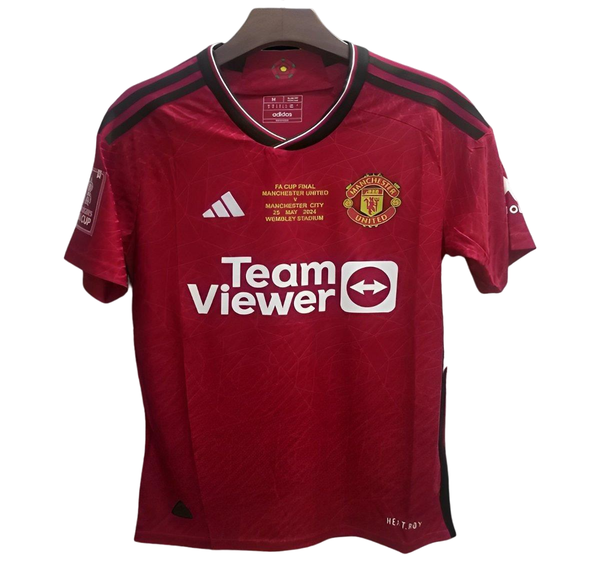 23/24 Maglie FINALI della FA CUP di Manchester slegate in casa