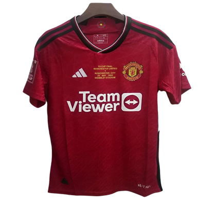 23/24 Maglie FINALI della FA CUP di Manchester slegate in casa