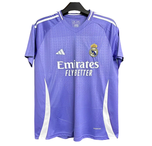 24/25 maglia viola trasferta del Real Madrid