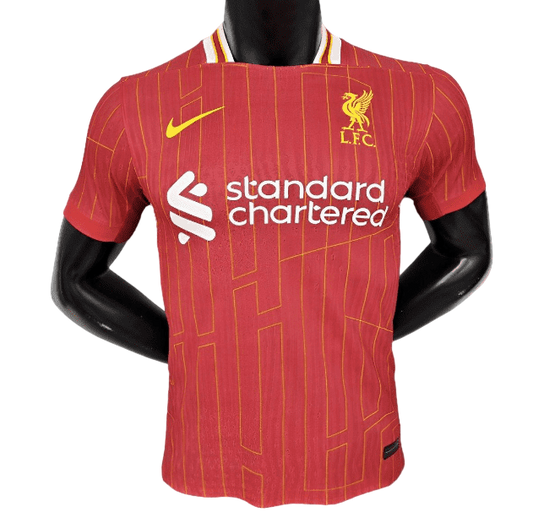 Versión del jugador 24/25 Liverpool Home Jersey