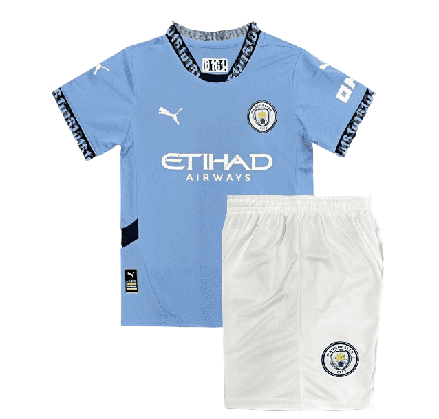 24/25 Kids Kit Manchester City Home Jersey