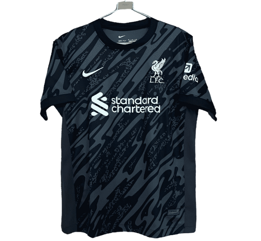 24/25 Liverpool Schwarzer Torwart Trikot