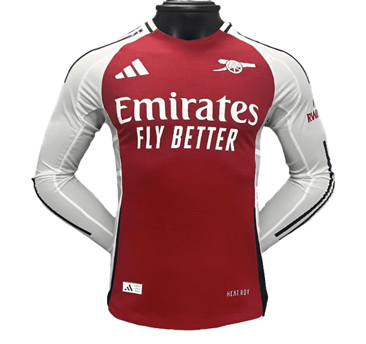 Player Version 24/25 Arsenal Home Long Sleeve Jersey