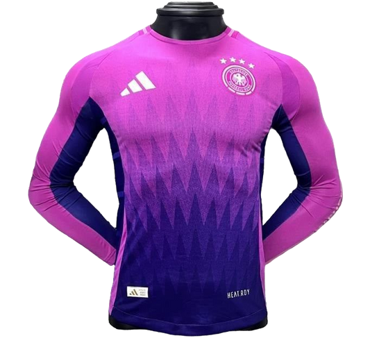 Player Version 2024 Germany Away Long Sleeve Jersey