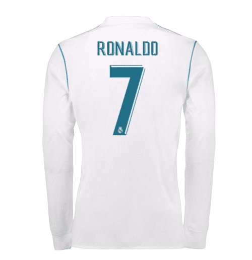 Real Madrid Principal 17/18-Langarm-Ronaldo 7