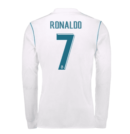 Real Madrid Principal 17/18-Long Sleeve-Ronaldo 7