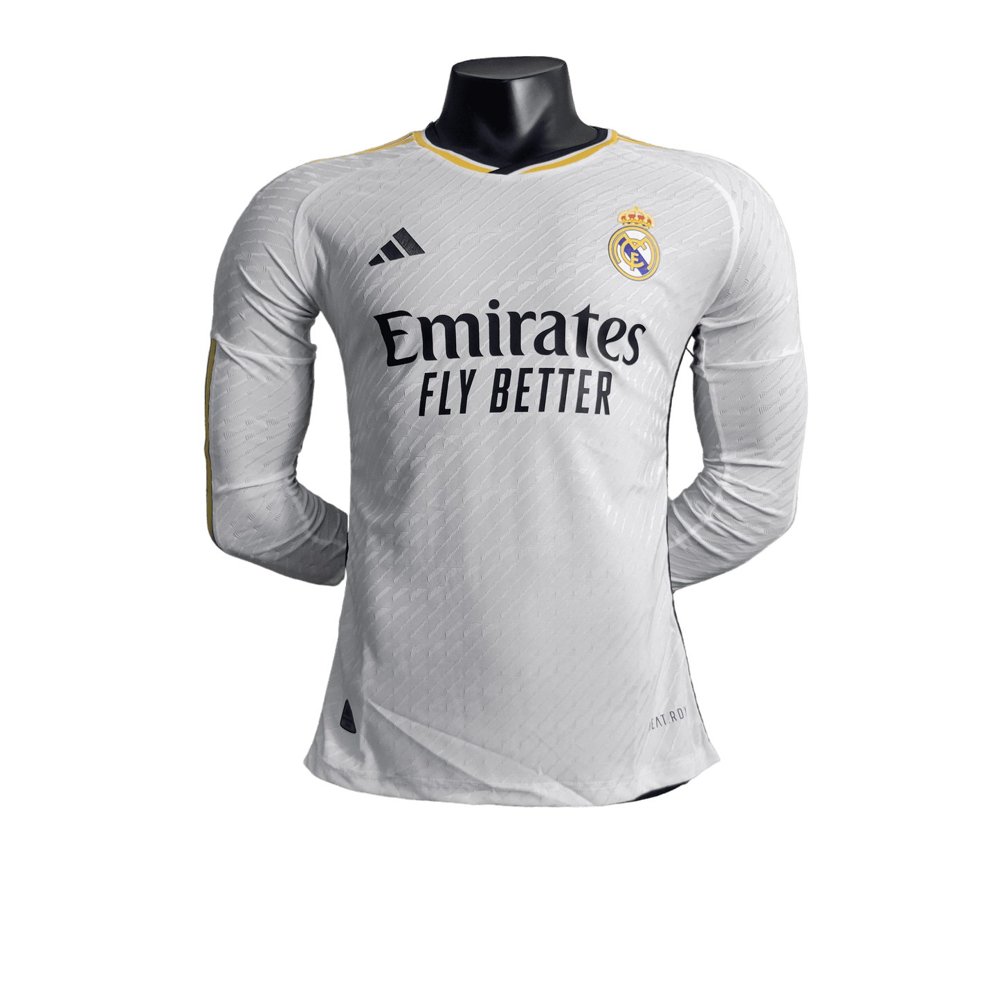 Real Madrid Main 23/24-Versie met lange mouwen-Speler