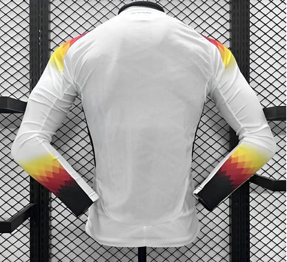 Player Version 2024 Germany Home Long Sleeve Jersey