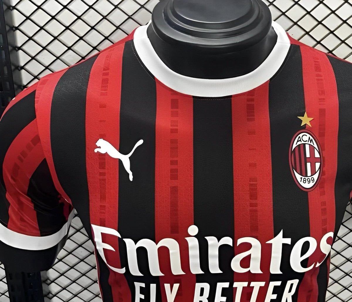 Player Version 24/25 AC Milan Home Jersey