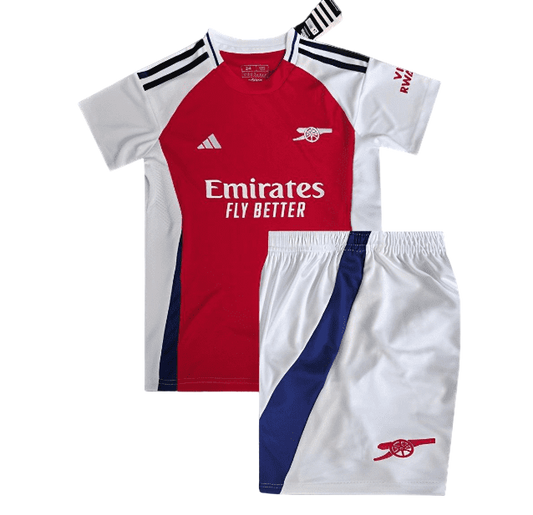 24/25 kit per bambini arsenal maglia casa