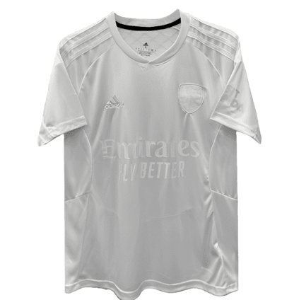 23/24 Maillot blanc de campagne No More rouge d'Arsenal