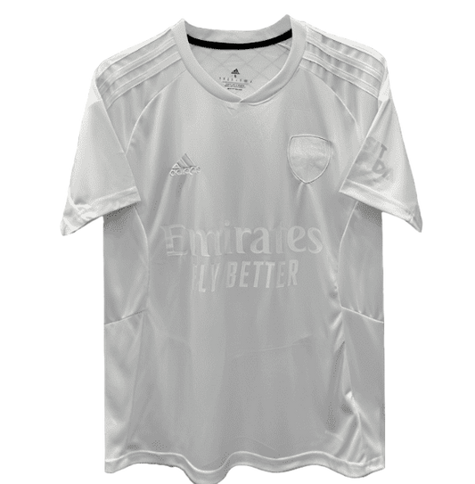 23/24 Maillot blanc de campagne No More rouge d'Arsenal