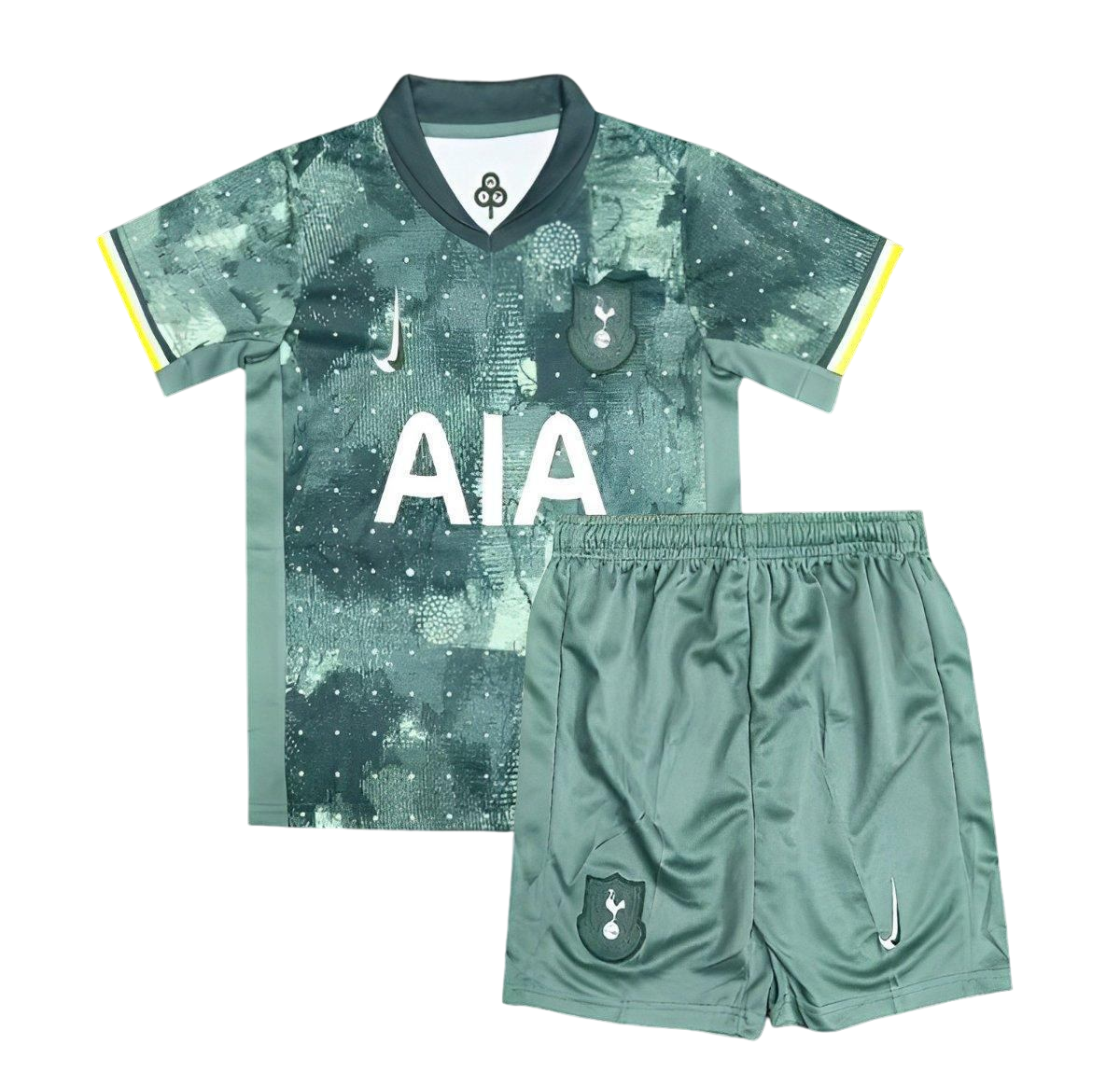 24/25 Niños Kit Tottenham Hotspur Third Green Jersey