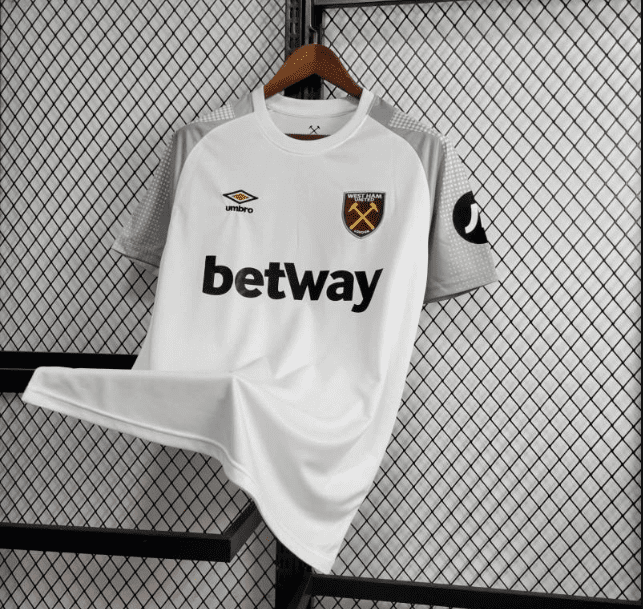 24/25 West Ham United Away Jersey Blanco