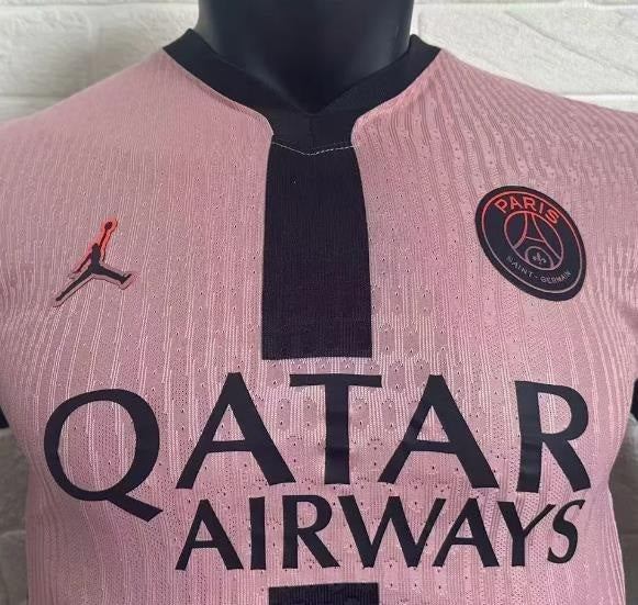 Versión del jugador 24/25 PSG Third Pink Jersey