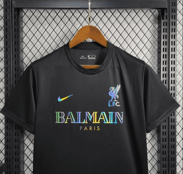 24/25 Liverpool x Balmain Black Training Jersey