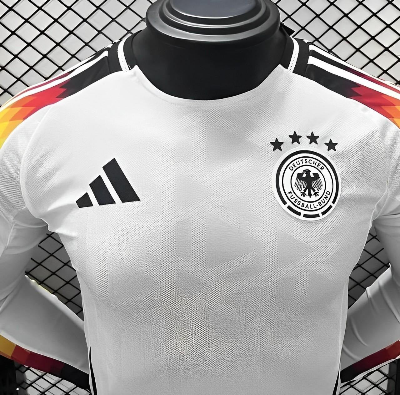 Player Version 2024 Germany Home Long Sleeve Jersey