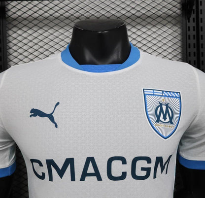 Versión del jugador 24/25 Olympic Marseille Home Jersey